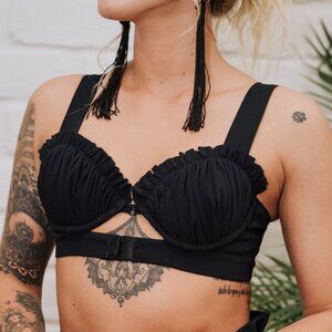 Maison Revolt “Colette” Structured Bra Top Sz 32 & 34 – Designer Collection